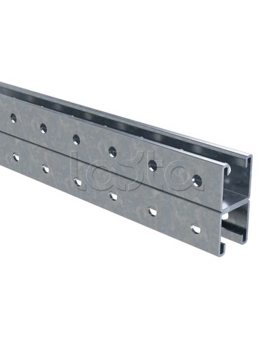 Профиль С-образный двойной 41х21, L400, толщ. 2.5 мм DKC BPD2104 в Назрани Аксессуары для кабель-канала Pintop.ru