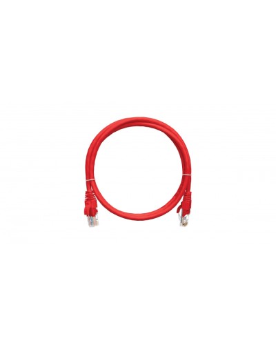 Шнур коммутационный 2хRJ45/8P8C, U/UTP, 4 пары, Кат.5е, LSZH, красный (2м) NIKOMAX NMC-PC4UD55B-020-C-RD в Назрани Патчкорды (медные) Pintop.ru