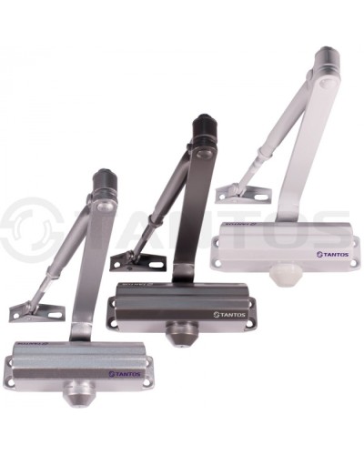 Доводчик дверной Tantos TS-DC085 (Серебро) в Назрани Доводчики Pintop.ru