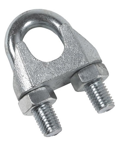 Зажим троса D6 усиленный ПожТехКабель (890-511) в Назрани Трос и аксессуары Pintop.ru