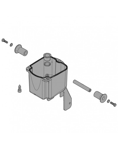 Корпус редуктора C010 Came 119RICX044 в Назрани Запчасти для шлагбаумов и автоматики Pintop.ru