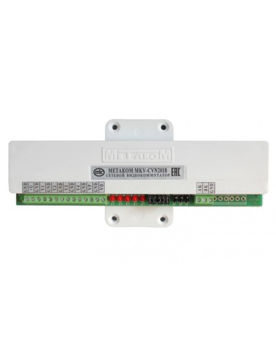 Видеокоммутатор сетевой Метаком MKV-CVN2018 в Назрани Блоки коммутации многоабонентные Pintop.ru