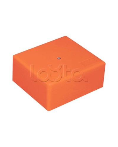 Коробка огн. с глад. стенками,без галогена, IP41, 5P, (1,5-6мм2) (оранж) ОКЛ Экопласт (46231HF) в Назрани Коробки (ОКЛ) Экопласт Pintop.ru