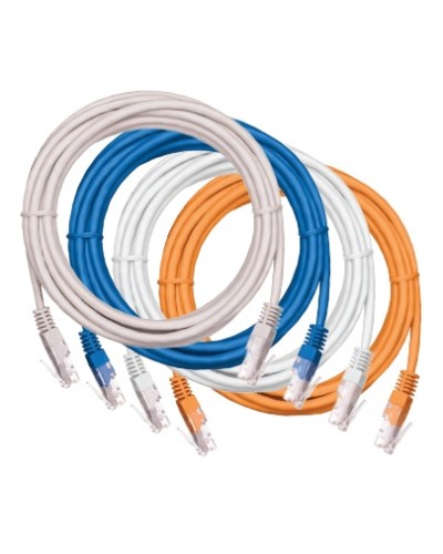 Шнур коммутационный NETLAN U/UTP 4 пары, Кат.5е (Класс D), 100МГц, 2хRJ45/8P8C, T568B, заливной, многожильный, BC (чистая медь), PVC нг(B), оранжевый, 2м, уп-ка 10шт. NETLAN EC-PC4UD55B-BC-PVC-020-OR-10 в Назрани Патчкорды (медные) Pintop.ru