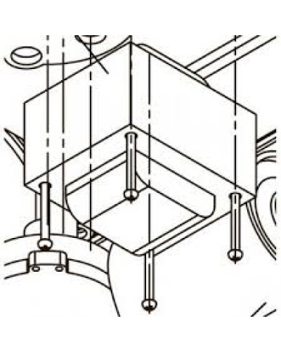 Корпус приемника DIW01 DBC01 Came 119RIR258 в Назрани Запчасти для шлагбаумов и автоматики Pintop.ru