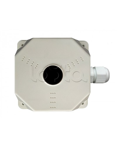 Монтажная коробка Магнито-контакт МК+Видео Люкс белая с гермовводом в Назрани Распределительные коробки Pintop.ru