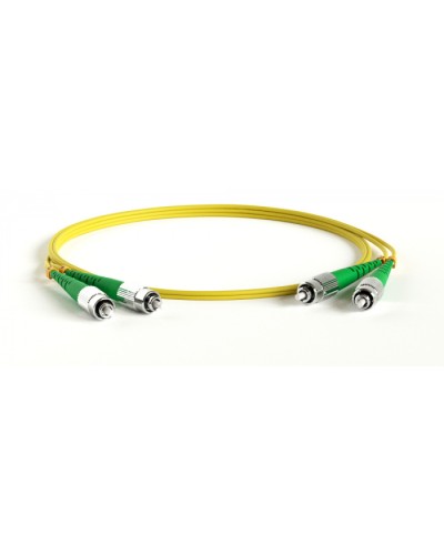Патч-корд волоконно-оптический Hyperline FC-D2-9-FC/AR-FC/AR-H-10M-LSZH-YL в Назрани Патч-корды оптические Pintop.ru