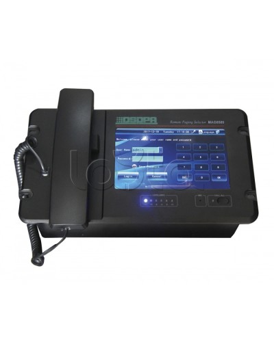 Терминал микрофонный DSPPA MAG-6589 в Назрани Система оповещения и трансляции Dsppa Pintop.ru