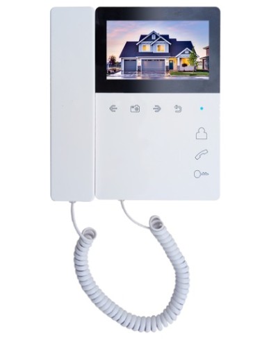 Монитор цветного видеодомофона Tantos Elly-S с трубкой VZ в Назрани Абонентские видеоустройства Pintop.ru