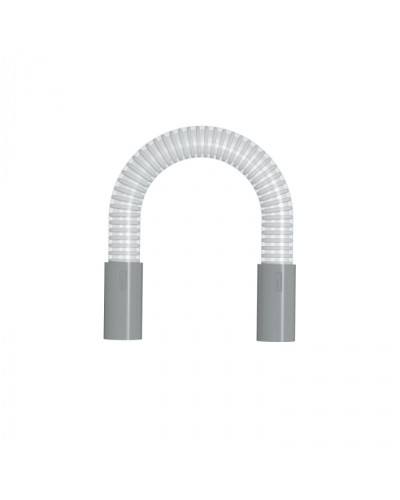 Гибкий переход для трубы диам. 25мм, длина 30см, цвет серый (49415GR) в Назрани Повороты, муфты, тройники Pintop.ru