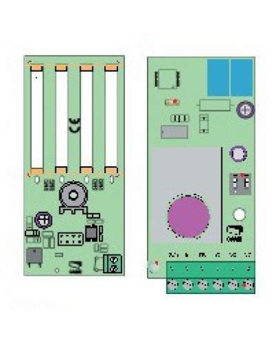 Плата TX DIW01 DBC01 Came 119RIR253 в Назрани Запчасти для шлагбаумов и автоматики Pintop.ru