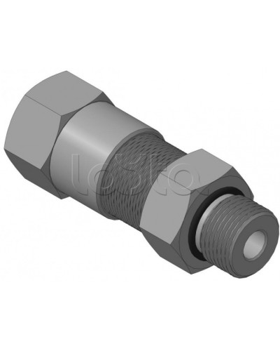 Кабельный ввод с резьбой G1/2 мм для прокладки кабеля в металлорукаве РЗ-ЦП-10, с уплотнением кабеля и проходным диаметром кабеля d=4-8 мм Спектрон КВМ-10/8-М-G1/2 в Назрани Аксессуары для кабель-канала Pintop.ru