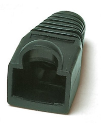 Изолирующий колпачок для разъемов RJ-45, черный (10 шт.) Hyperline BOOT-BK-10 в Назрани Коннекторы и разъемы Pintop.ru
