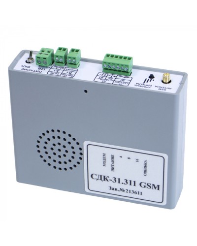 Блок контроля GSM Кристалл СДК-31.311GSM в Назрани Приемно-контрольные приборы Pintop.ru
