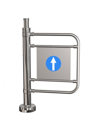 Калитка электромеханическая Ростов-Дон Ростов-Дон К32М-230 ХРОМ (без дуги) (0910-01) в Назрани Калитки Pintop.ru