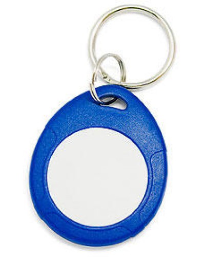 EM-Marine Пластиковый 2-цветный брелок в форме капли с кольцом крепления в Назрани Системы контроля доступа Pintop.ru