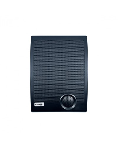 Оповещатель речевой настенный Тромбон Глагол Н2-10 (чёрный) в Назрани Система оповещения и трансляции Pintop.ru