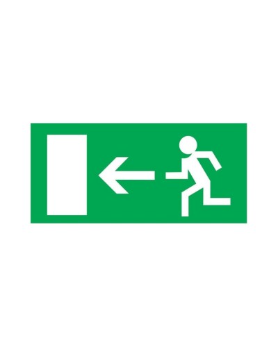 Эвакуационный знак Направление к эвакуационному выходу налево100*300 мм (5шт/упак) REXANT (56-0026) в Назрани Дополнительное оборудование для ОПС Pintop.ru