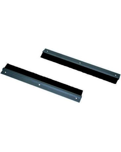 Ввод щеточный 19, 1U для настенных, напольных шкафов (черный) TLK-BRSH-1U-BK в Назрани Аксессуары для стоек и шкафов Pintop.ru