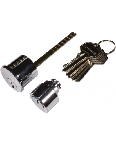 Цилиндр в комплекте с 5 ключами Tantos Цилиндр для TS-EL2369SS в Назрани Электромеханические замки Pintop.ru
