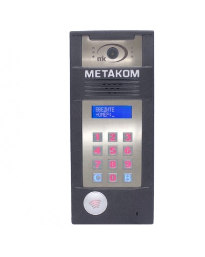 Многоабонентый антивандальный блок вызова со встроенной видеокамерой Метаком MК2018-TMRFGV в Назрани Блоки вызова многоабонентные Pintop.ru