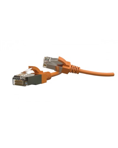 Патч-корд S/FTP Hyperline (PC-LPT-SFTP-RJ45-RJ45-C6-5M-LSZH-OR) в Назрани Патчкорды (медные) Pintop.ru