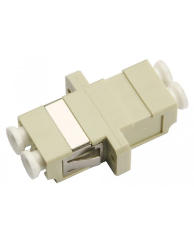 Соединитель проходной LC-LC duplex, MM(для многомодового кабеля) Cabeus DLC-DLC-MM в Назрани Проходные адаптеры и розетки оптические Pintop.ru