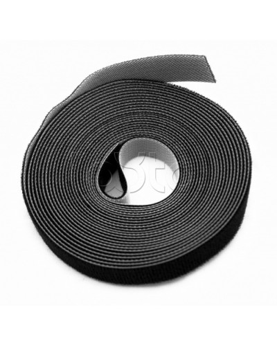 Лента липучка в рулоне, ширина 25 мм Hyperline WASNR-5x25-BK в Назрани Стяжки-хомуты Pintop.ru