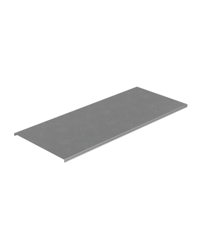 Крышка лотка 400х0,7 L2500 мм ПЛЮС INOX304 КМ-Профиль (KLplus400-0.7-2500 INOX304) в Назрани Аксессуары для лотков Pintop.ru