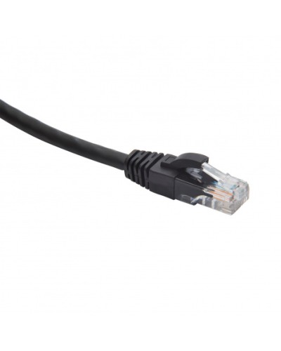 Шнур коммутационный U/UTP категория 5e LSZH нг(А)-HF 15,0 м, черный Datarex DR-181925 в Назрани Патчкорды (медные) Pintop.ru