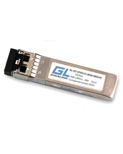 SFP+ модуль Gigalink GL-OT-ST05LC2-0850-0850-M в Назрани Модули SFP/XFP/GBIC Pintop.ru