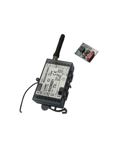Шлюз GSM для управления автоматикой посредством технологии CAME Connect Came RGSM001S в Назрани Устройства радиоуправления для шлагбаумов и автоматики Pintop.ru