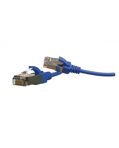 Патч-корд S/FTP Hyperline (PC-LPT-SFTP-RJ45-RJ45-C6-3M-LSZH-BL) в Назрани Патчкорды (медные) Pintop.ru