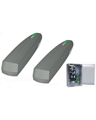 Came AXI (до 300 кг до 2,5 м 100%) (серый) SWN25 - Привод 24 В линейный самоблокирующийся с энкодером для створок 2,5 м, корпус серыйZL65 - Блок управления с расширенным набором функций в Назрани Автоматизация ворот Pintop.ru