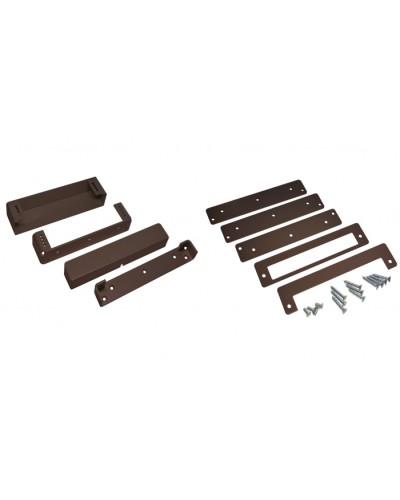 Комплект монтажный для замка ALM-700S с возможностью регулировки ALeko МК 700S-PS (коричневый) в Назрани Дополнительное оборудование для СКУД Pintop.ru