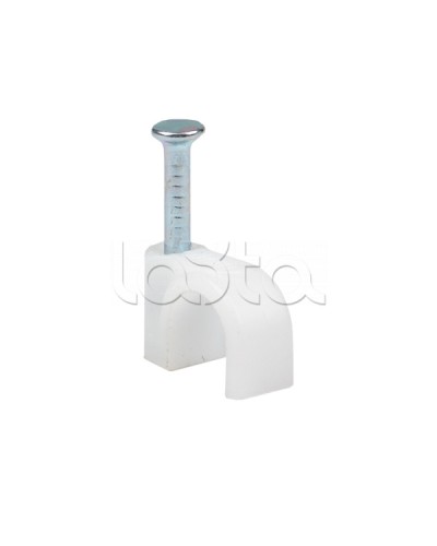 Скоба крепежная круглая (6мм.) (50шт.) EKF PROxima (plcn-sr-6) в Назрани Держатели, клипсы, скобы Pintop.ru