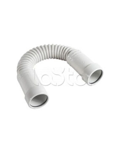 ТТ16 Поворот гибкий гофрированный труба-труба D16 мм (1уп=20шт) Экопласт (44316-20) в Назрани Повороты, муфты, тройники Pintop.ru
