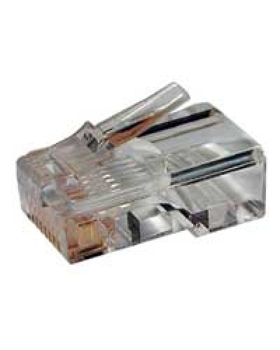 Разъем RJ-45 под витую пару, кат 5 Hyperline PLUG-8P8C-U-C5 в Назрани Коннекторы и разъемы Pintop.ru