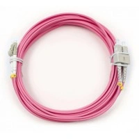 Шнур оптический duplex LC-SC 50/125 mm OM4 5м LSZH Cabeus FOP-50-OM4-LC-SC-5m