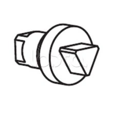 Личинка замка, для вкладыша, под ключ типа FIAT DKC R5CE226