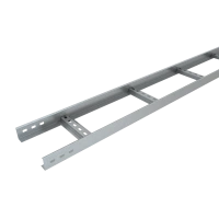 Лоток лестничный 50х200х1,2 L3000 мм КМ-Профиль (LL50-200-1.2-3000)