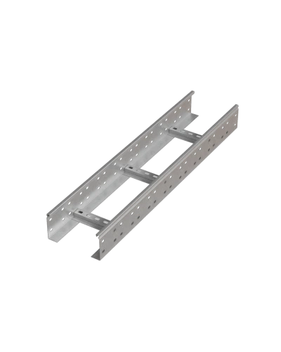 Лоток лестничный 100х100х2,0 L3000 мм HD85 N КМ-профиль (LL100-100-2.0-3000 HD85 N) в Назрани Кабельные лотки Pintop.ru