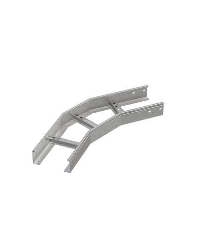 Угол лестничный горизонтальный 45 гр. 80х700х1,2 мм HD N КМ-профиль (LGL45-80-700-1.2 HD N) в Назрани Аксессуары для лотков Pintop.ru